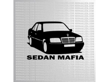 Mercedes Sedan Mafia (14cm) арт.0857