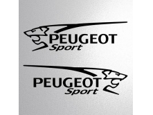 Peugeot Sport (45x13см) 2шт. арт.0222