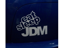 Eat sleep JDM (14см) арт.2816