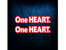 One Heart (20см) 2шт арт.1204