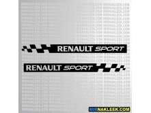 Renault sport (90x7,5см) 2шт арт.2829