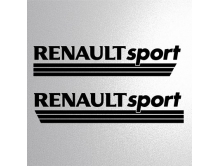 Renault sport (45x9см) 2шт арт.3167