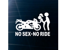 No Sex-No Ride(10см) арт.3591