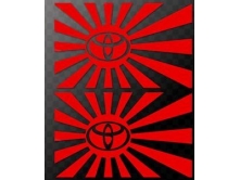 Toyota (2шт) 12 cm арт.0381