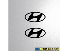 Hyundai logo (10x5см) 2шт. арт.3013