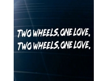 Two Wheels.One Love.(18см) арт.3050