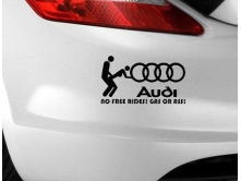 Audi No Free Ride (17cm) арт.0031