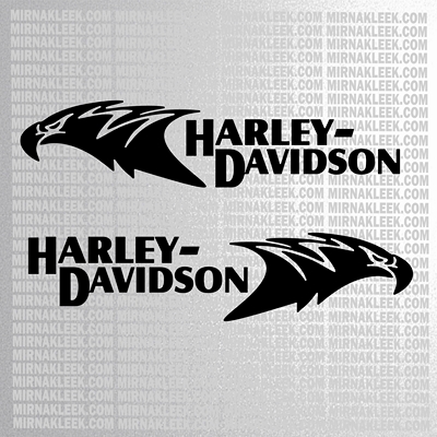 Harley-Davidson (25х6см) 2шт арт. 3115