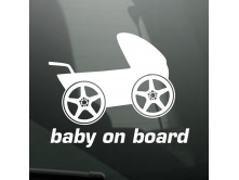 Baby on board (17см) арт.0648