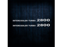 Pajero intercoller turbo 2800 (60см) 2шт арт.1994