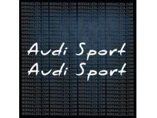 Audi Sport (45х7см) 2шт арт.1806