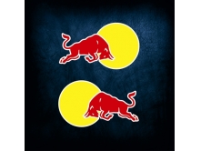 Red Bull (12x7см) 2шт арт.3163