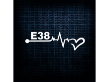 Love my E38 (17см) арт.3055