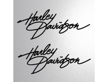 Harley-Davidson (25х10см) 2шт арт.3355