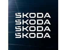 Skoda (10см) 4шт арт.3838