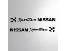 Nissan Sporteam (95x10см) 2шт арт.3273