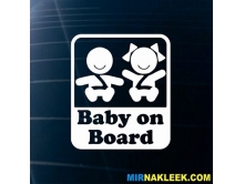 Baby on board (14cm) арт.2028