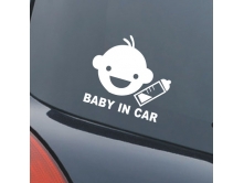Baby in car (15см) арт.2048