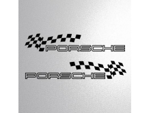 Porsche (90x16см) 2шт арт.3601